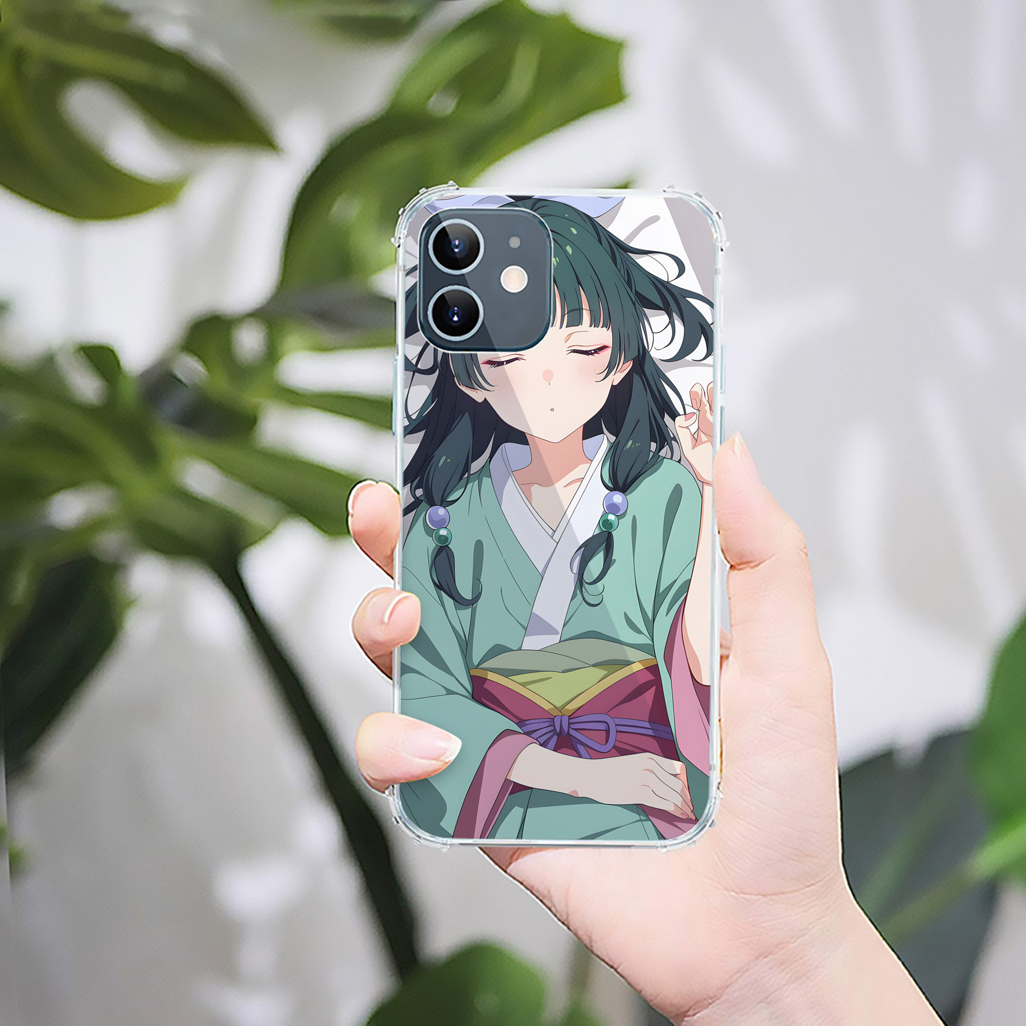 （画像用） 薬屋のひとりごと The Apothecary Diaries 【iPhone 12シリーズ対応】透明スマホケース（クリアソフトケース）